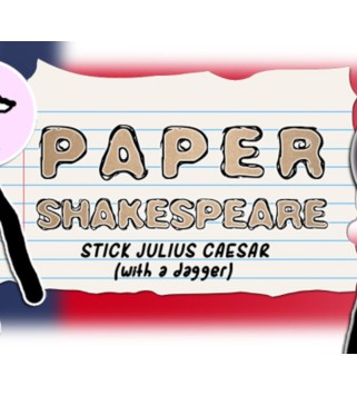 Paper Shakespeare: Stick Julius Caesar with a dagger Steam Key GLOBAL